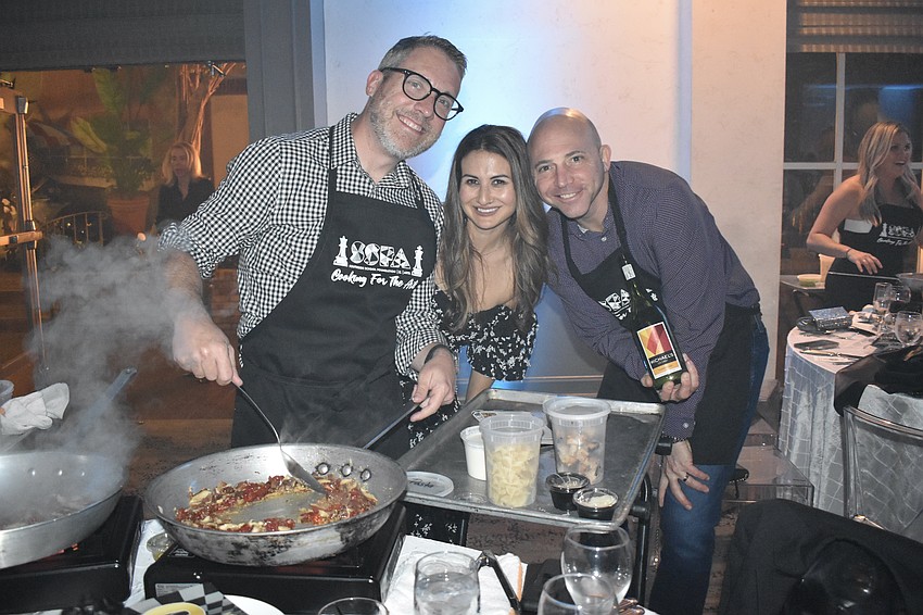 Scott Perrin, Melanie Fischer and Steve Kucera