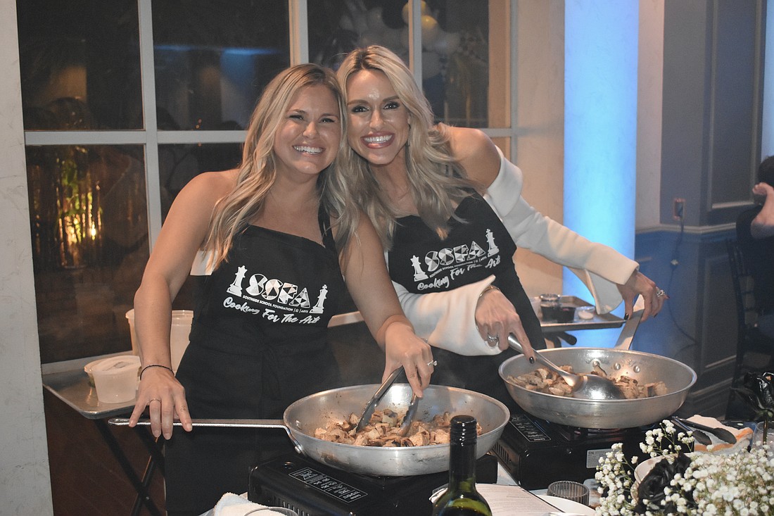 Lauren Blomster and Montana Taplinger