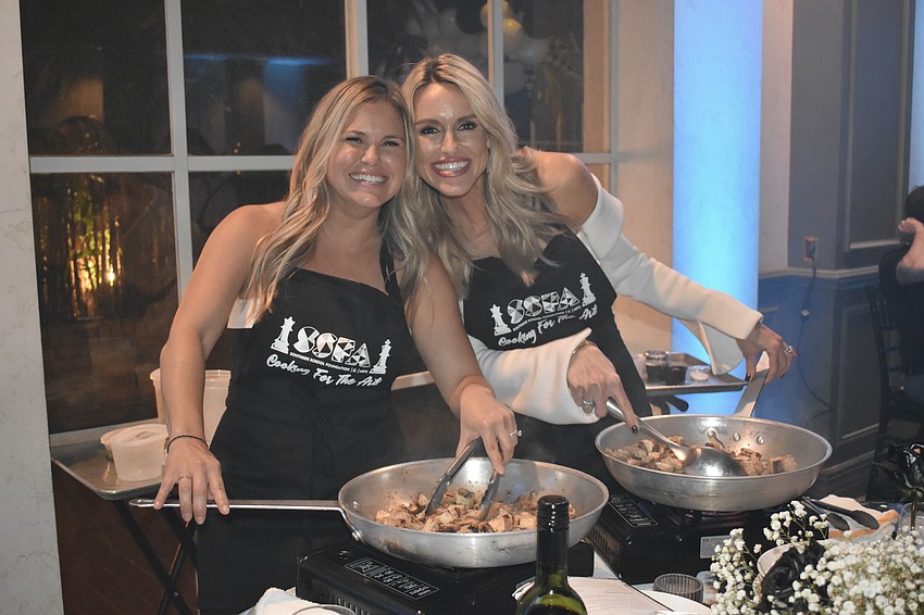 Lauren Blomster and Montana Taplinger