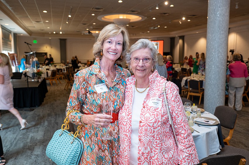 Mary Davis and Katherine Martucci