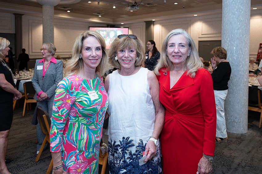 Suzanne Mady, Chris Andrews and Donna Barcomb