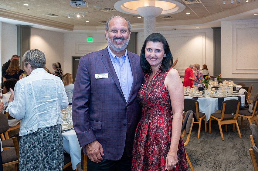 Philip Tavill and Chair Jessica Rogers