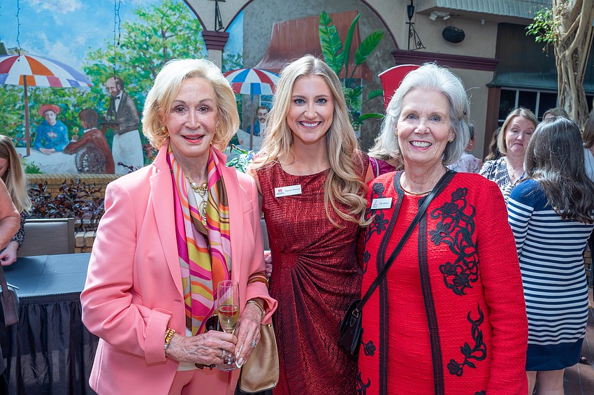 Elenor Maxheim, Alyssa Simons and Ollie Johnson