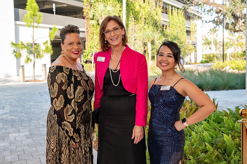 Tracie Cardwell, Georgann Nugent and Jodele Velarde