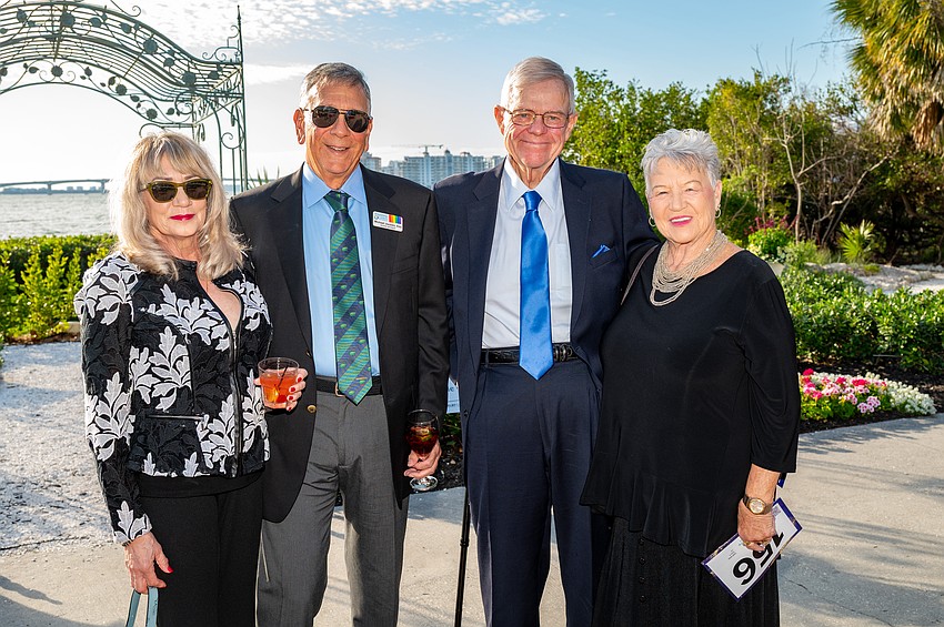 Cindy and Michael Juceam with Rick and Leah Jones