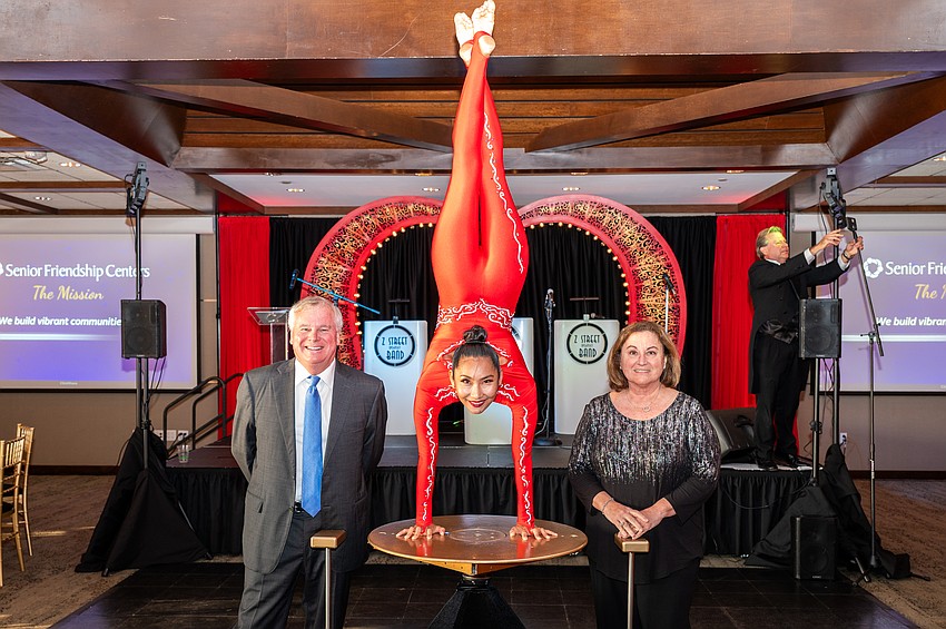 Jack Brill, Ulziibuyan Mergen and Anroinette Brill