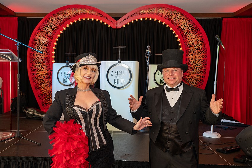 Kathy and Mark Zauss, with Z Street Speakeasy Band Band Source Productions