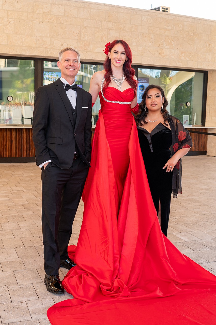 Christopher Bretz, Colleen Finazzo and Sophann Bretz