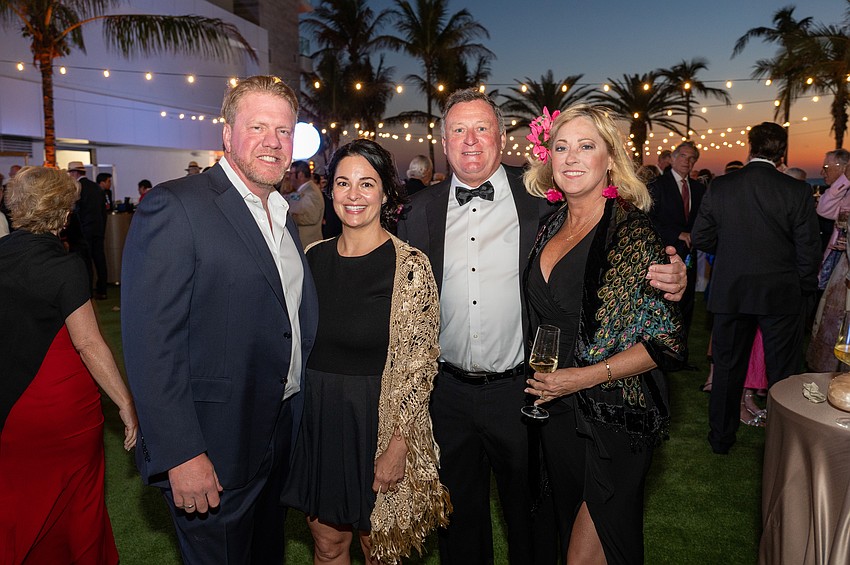 Al Purmort and Lily Volpert with Jeff and Colleen Gary