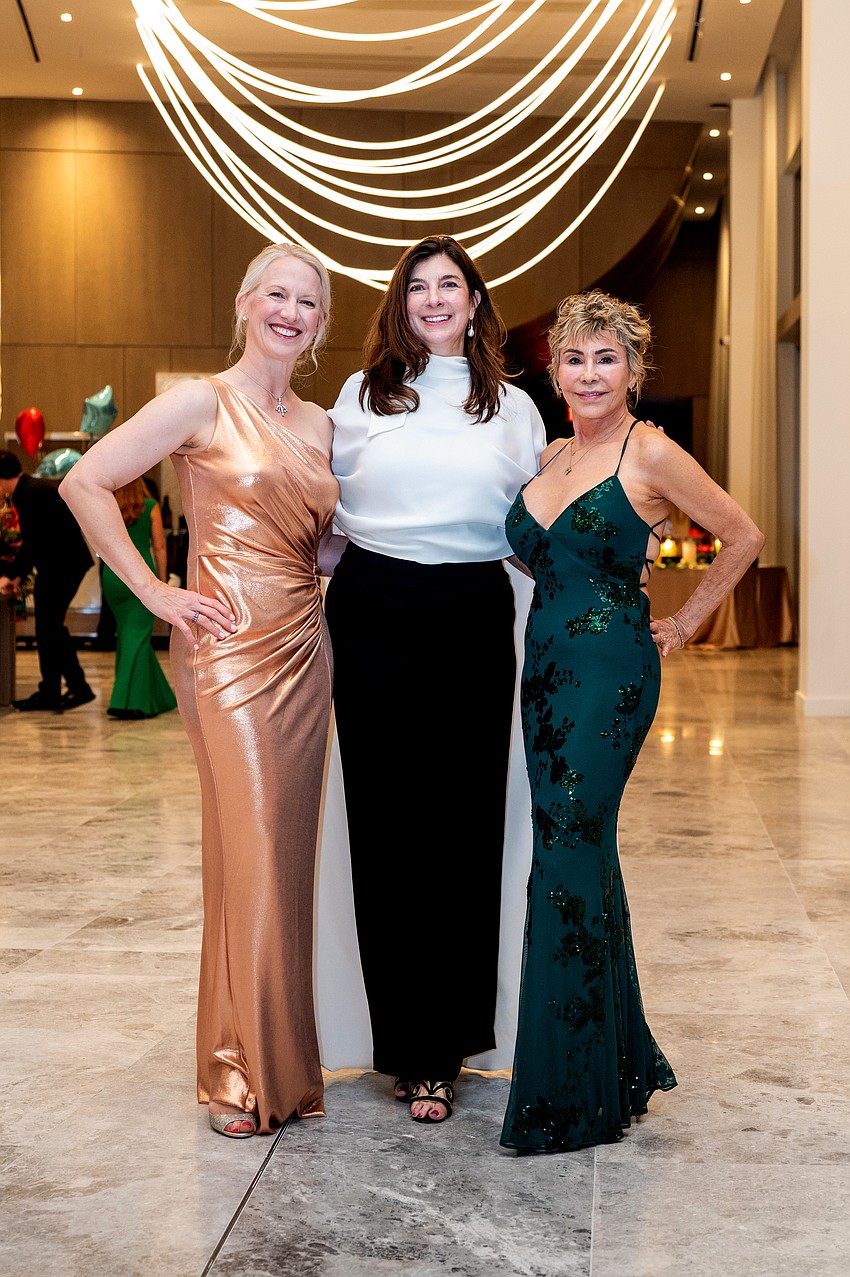 Event Co-chairs Ariane Dart, Anna Nekoranec and Chris Voelker