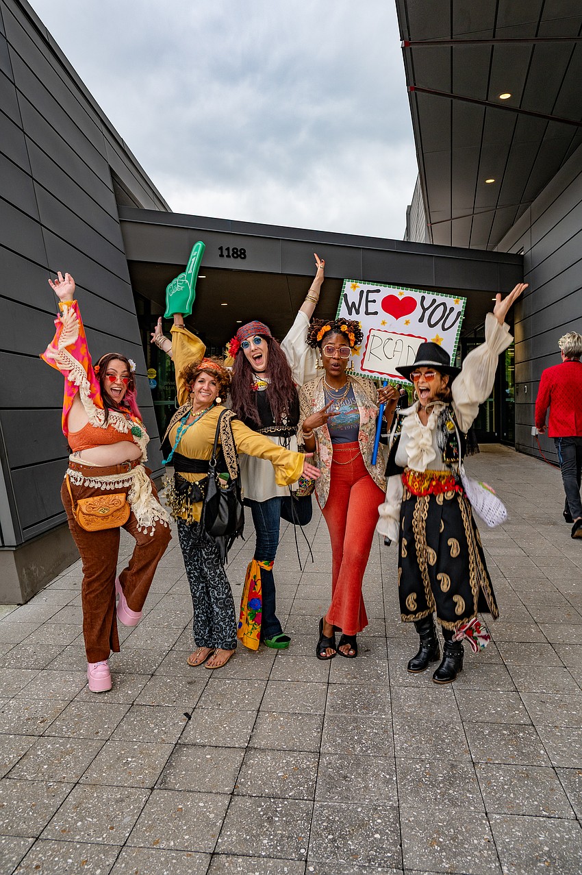 Ripley Williams, Kimberley Rose, Sarafina Murphy Gibson, Nitza Altidor and Ruth Weisberg