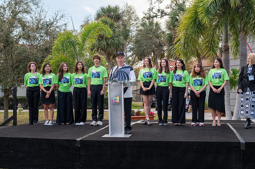 Drs. Joel and Gail Morganroth with the Emerging Service Leaders