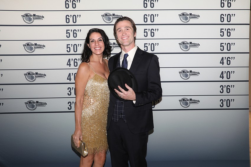 Honorary chair Dr. Ana Van Der Wall with husband, Brad.