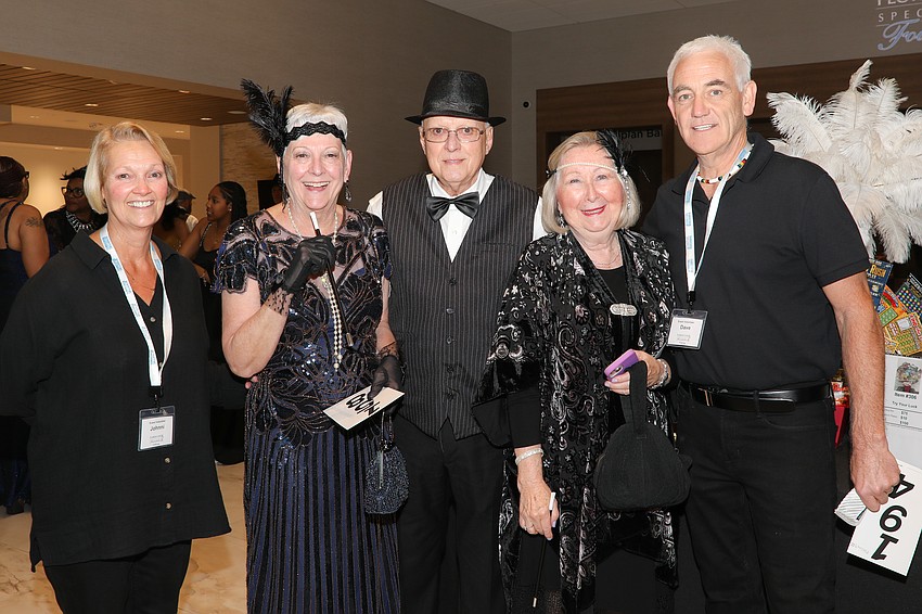 Johnni Gullo-Brown, Lynn Cowdright, Jack and Claire Lee and Dve Brown