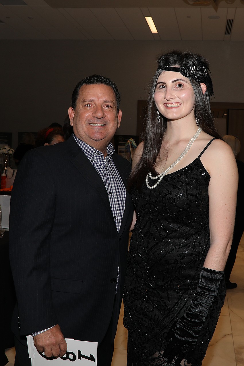 Jeff Sassano and co-chair Amanda Bater