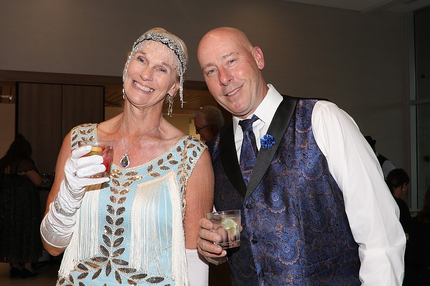 Caroline Peacock and Dan Noble