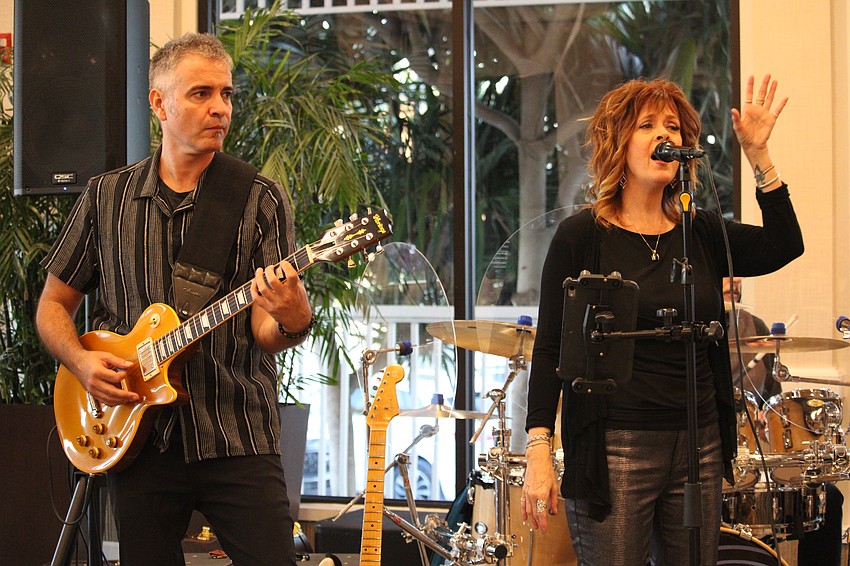 The Klick Band kept partiers dancing until the very end of Taste and Tunes of the Keys.