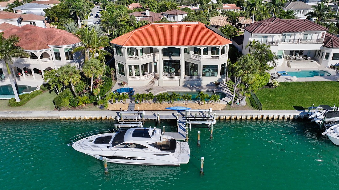 Barbara May and Fred Sassen sold the Bird Key home at $7.25 million.