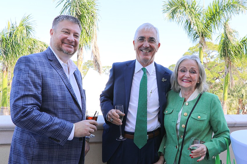 Casey Welch with Rick and Sally Piccolo