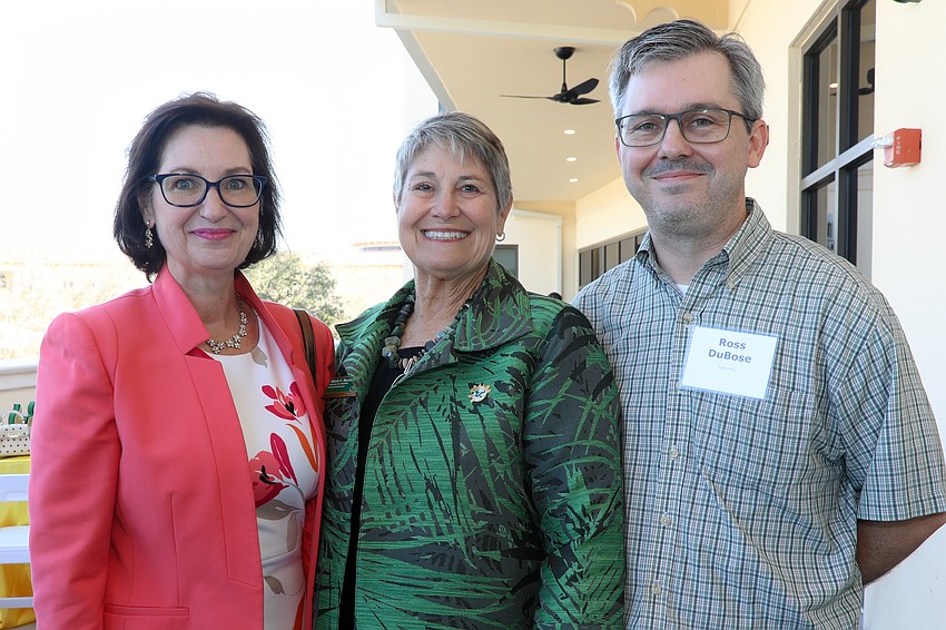 Sandy Justice, Marrie Neumer and Ross DuBose