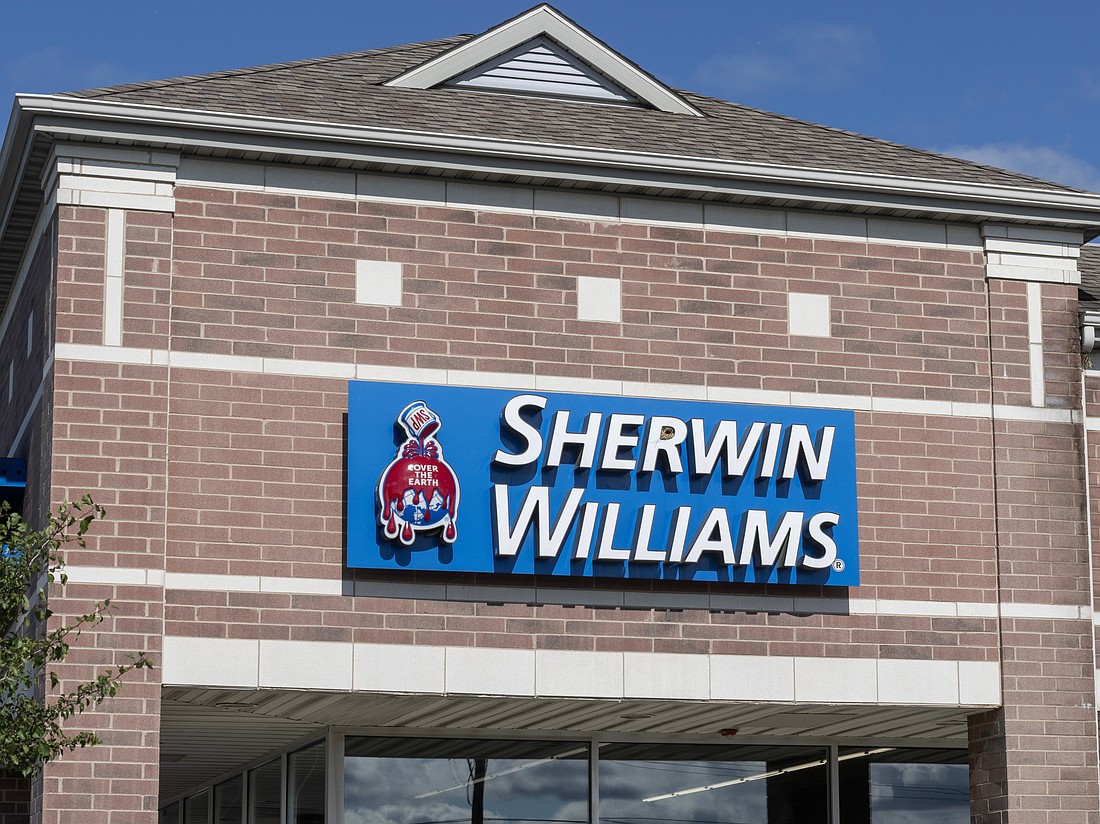 A Sherwin-Williams paint store is planned at southwest Longleaf Parkway and Bald Cypress Lane in Rivertown.