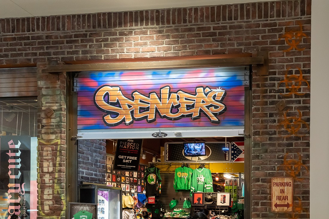 Spencer’s, which has stores in The Avenues mall in Jacksonville and in the Orange Park Mall, says it is coming soon to St. Johns Town Center.