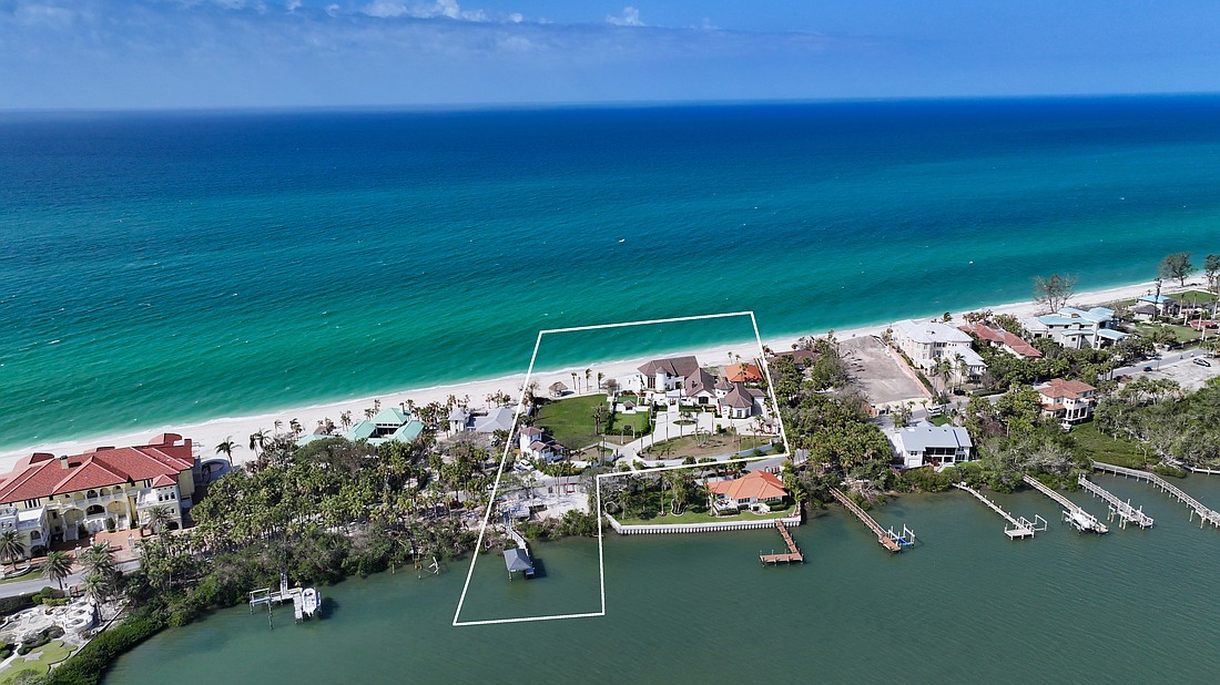 An estate on Casey Key has been listed for $16 million.