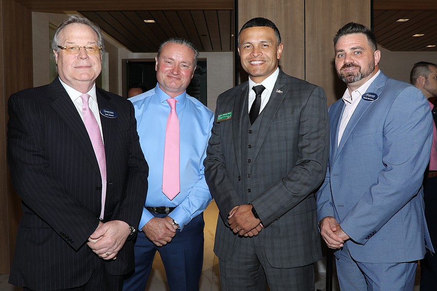 Kent Jimison, Patrick Frost, Carlos Moreira and Gareth Stevenson