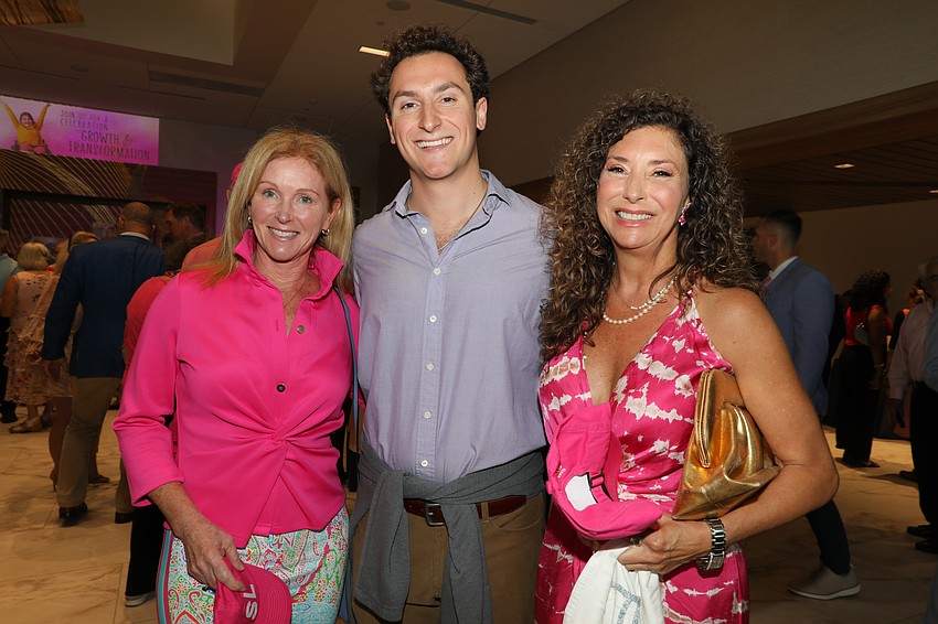 Michele Kondrup with Xavier Koffman and mom, Donna Koffman