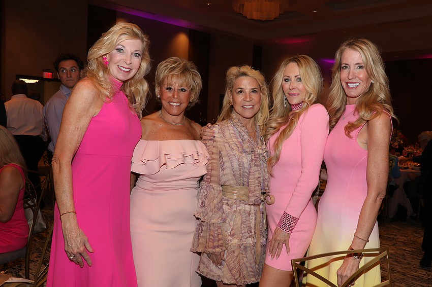 Virginia Harshman, Milli Ricciardell, Katherine Harris, Mary Gratehouse and Kym Copeland