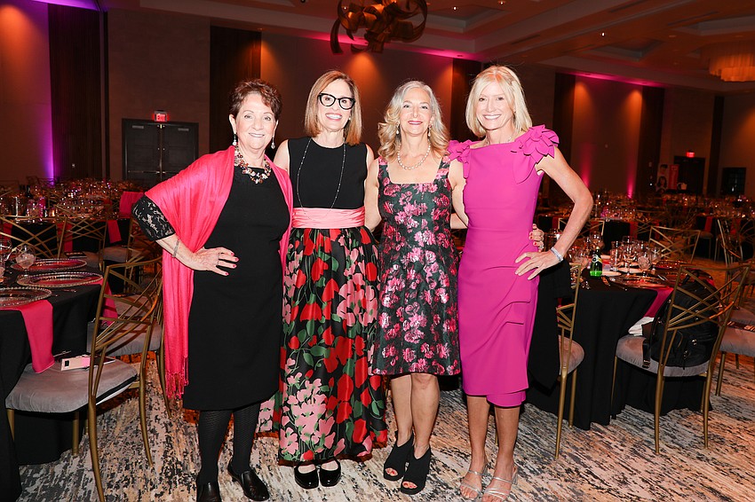 Planned Parenthood event Co-chairs Patti Wertheimer, Sharon Patrice, Lisa Silvershein and Allison Anderson