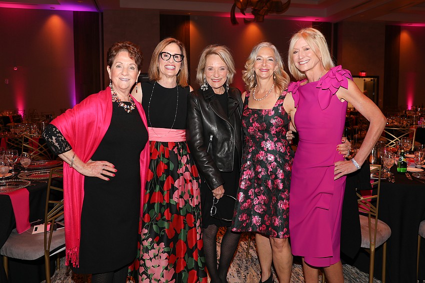 Patti Wertheimer, Sharon Patrice, CEO Barbara Zdravecky, Lisa Silvershein and Allison Anderson