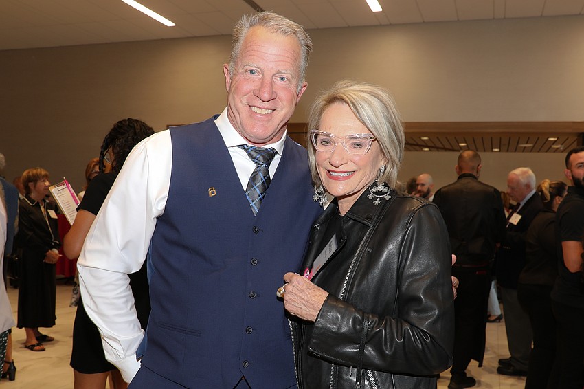 Steve Krumwiede and CEO Barbara Zdravecky