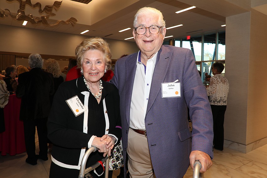 Charlotte and John Suhler