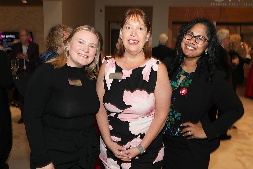 Dominique Townsend, Jeanne Lawrie and Pratima Persaud