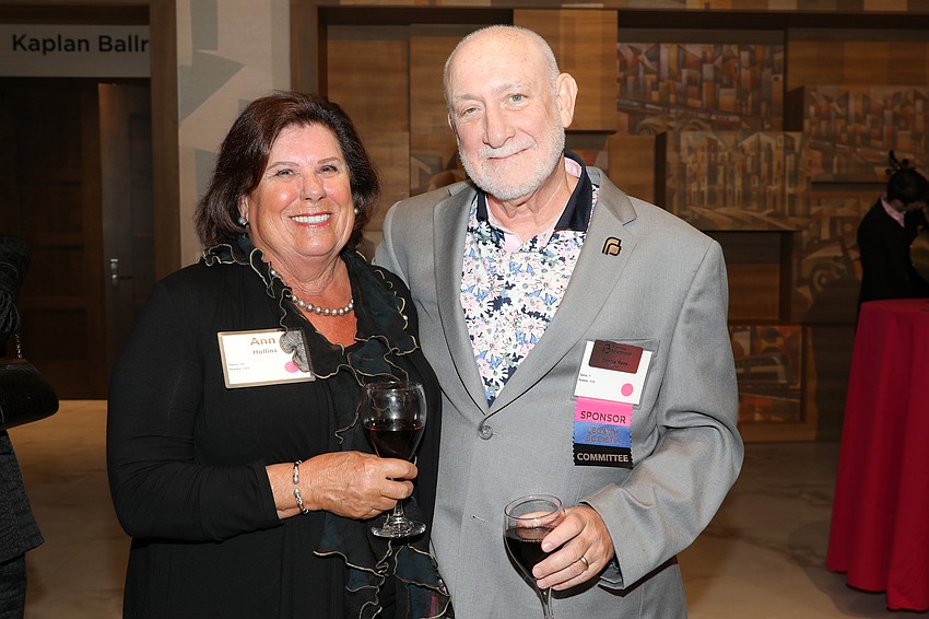 Ann Hollins and Dennis Rees