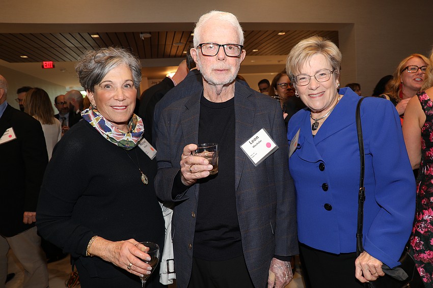 Marysue Wechsler, Leon Wechsler and Linda DiGabrielle