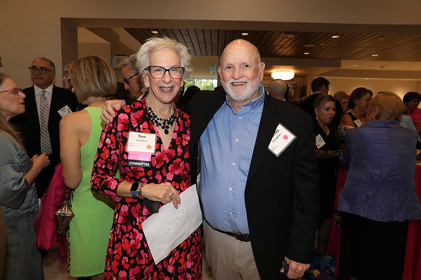 Sue Jacobson and Charlie Livingston