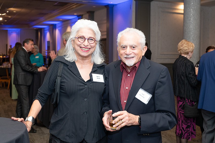 Maria Ojed and Joel Henning