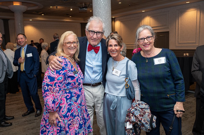 Jocelyn Udell, Harry Leopold, Audrey Robbins and Debbie Hamm