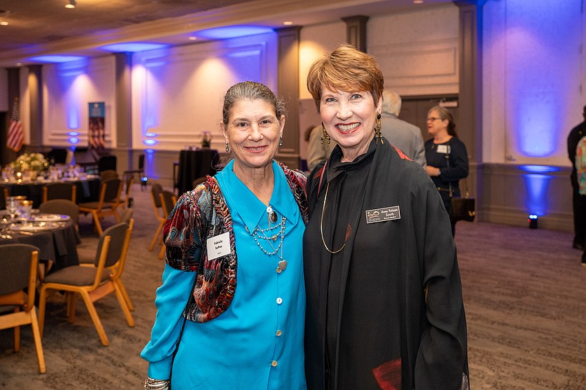 Fabiola Softas and Anne Folsom Smith