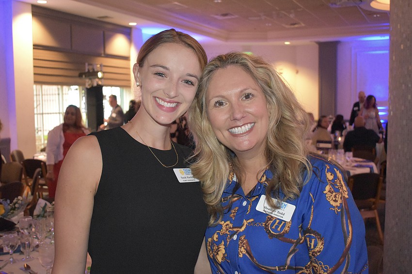 Sarah Harding and Heather Todd