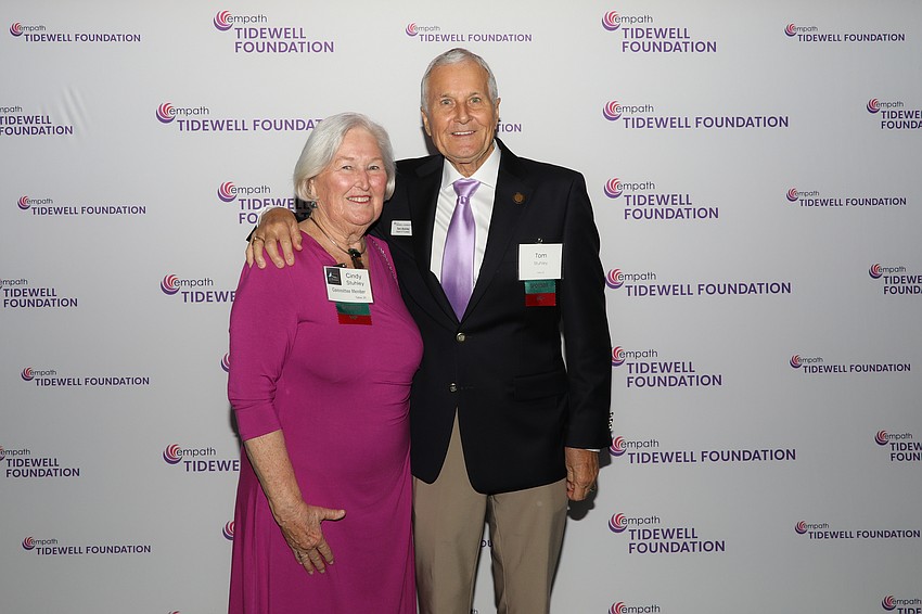 Cindy Stuhley and husband, Tom, who is a founding board member.