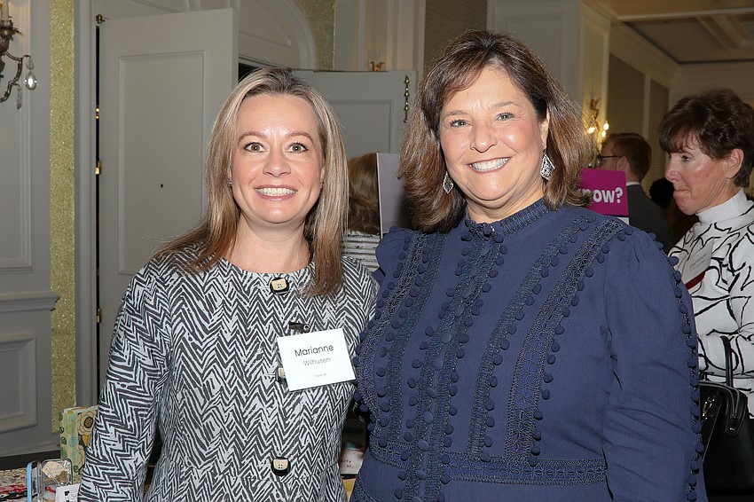 Marianne Wilhusen and Laurel Corriveau