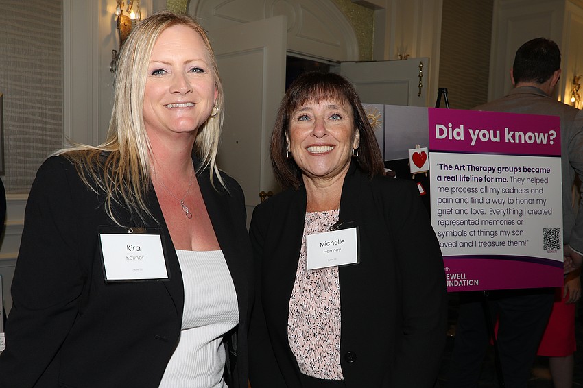 Kira Kellner and Michelle Hermey