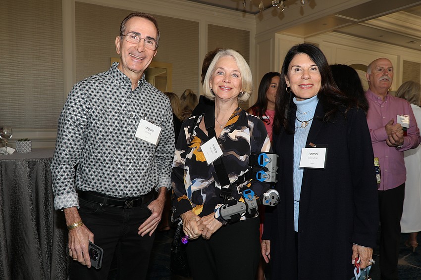 Miguel Rivera, Patricia Murgolo and Bambi Forristall