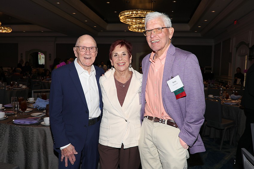 Ed Green, Susan Morse and Terry Anderson