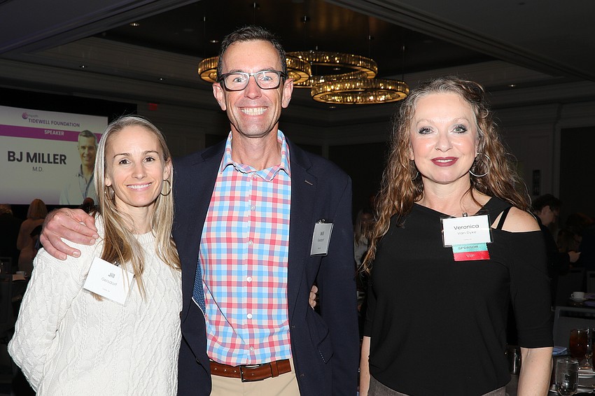 Jill and Will Geisdorf with Veronica Van Dyke