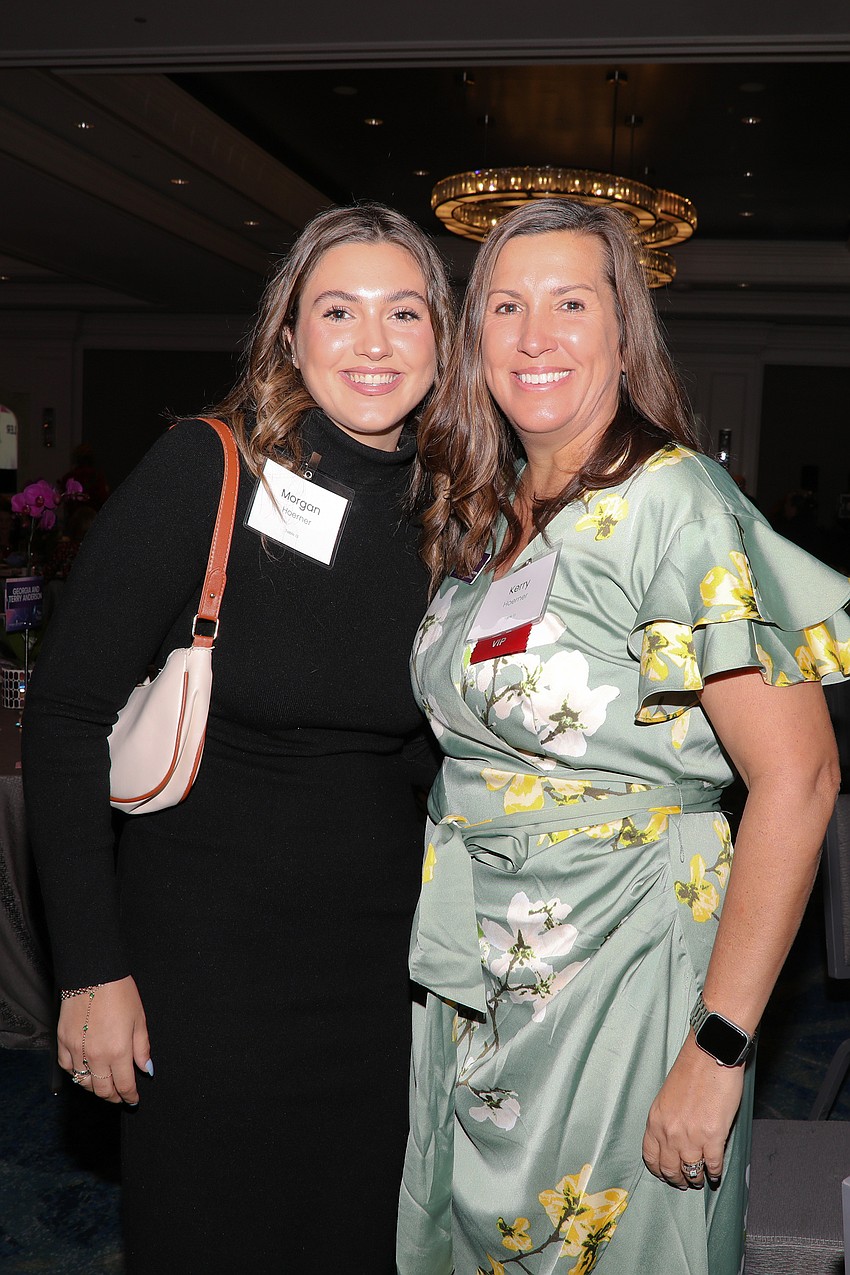 Morgan Hoerner with her mom, Kerry.
