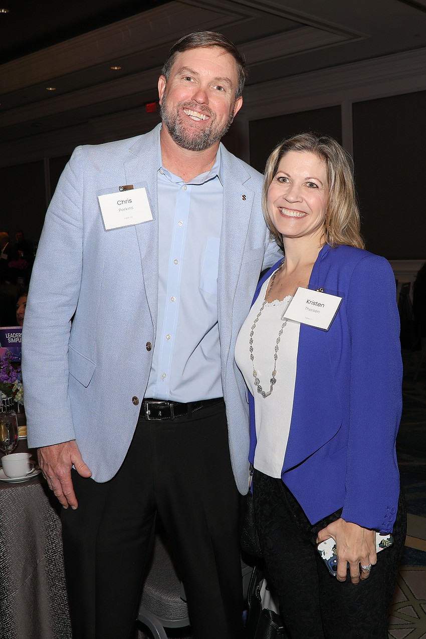 Chris Perkins and Kristen Theisen